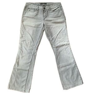 Joe’s’ Jeans Distressed “Honey” Bootcut Jeans in Gray